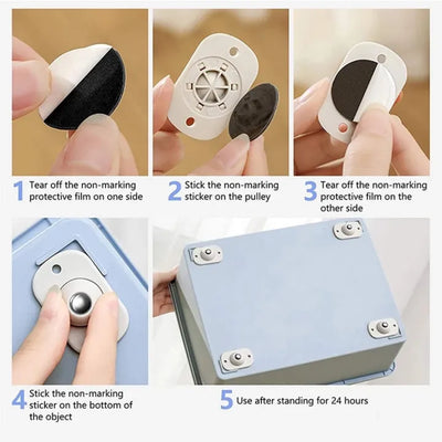 Furniture Casters & Rollers | 360° Swivel Wheels for Easy Mobility