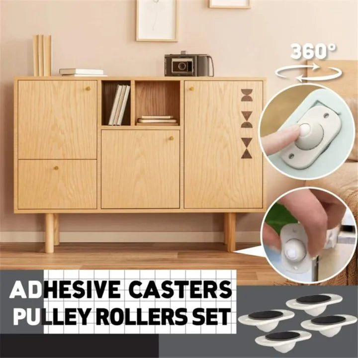 Furniture Casters & Rollers | 360° Swivel Wheels for Easy Mobility
