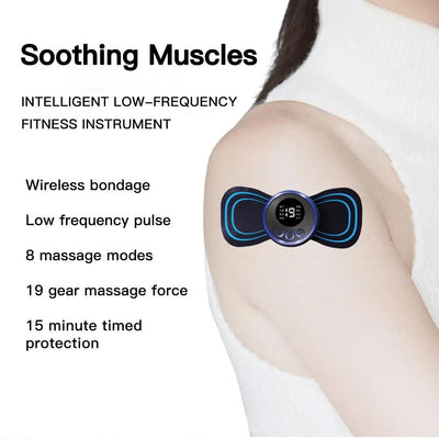Portable EMS Massager for Deep Tissue Therapy