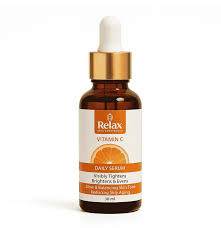 Relax Vitamin C Daily Face Serum – Brightening & Hydrating Formula for Glowing Skin