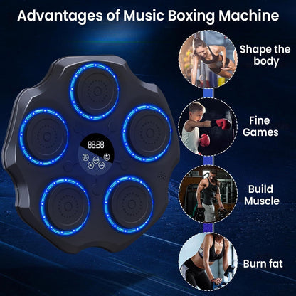Electronic Musical Boxing Machine – Smart Music Boxing Training Target | جهاز الملاكمة الموسيقي الإلكتروني الذكي للتدريب