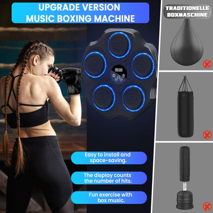 Electronic Musical Boxing Machine – Smart Music Boxing Training Target | جهاز الملاكمة الموسيقي الإلكتروني الذكي للتدريب