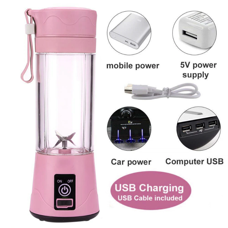 Rechargeable Portable Blender – Smoothies Anywhere, Anytime